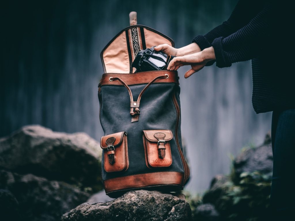 ethnic backpack