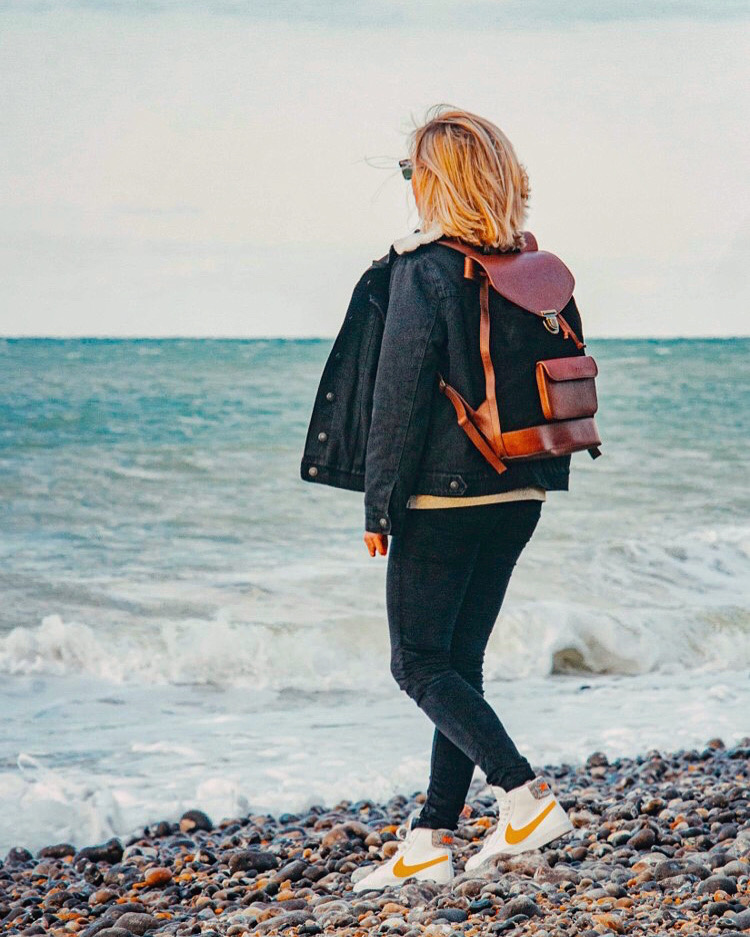 women backpack