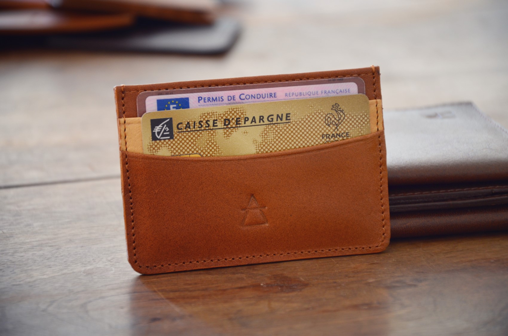 leather cardholder pachamama