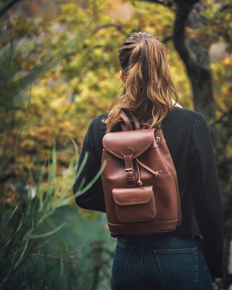 sac à dos femme cuir