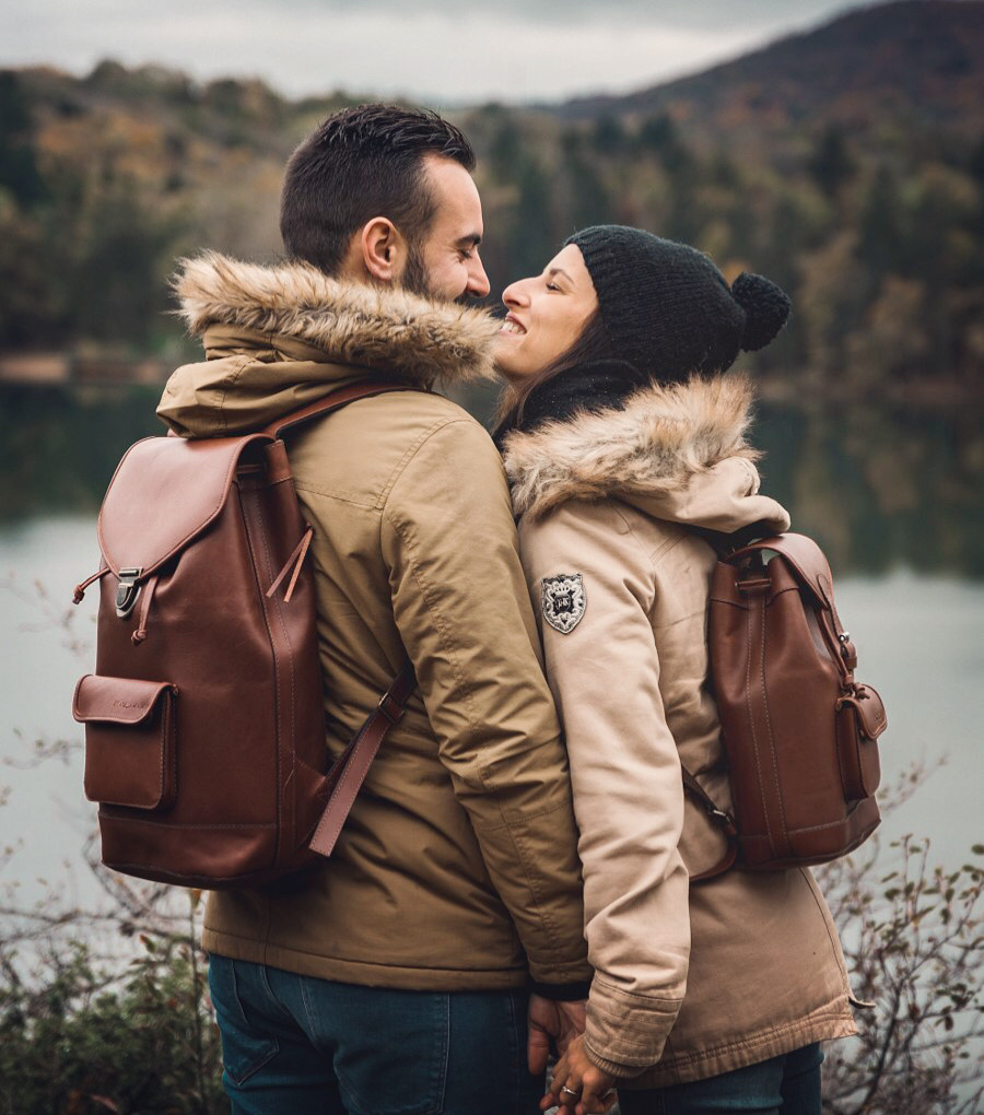 JOE Leather backpack