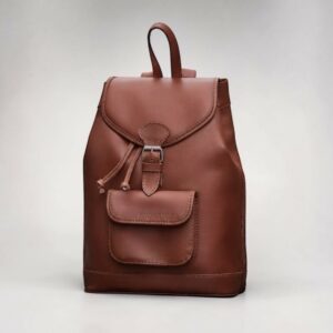 sac à dos cuir marron