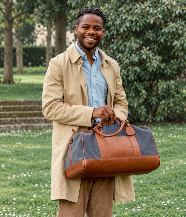sac weekend homme cuir
