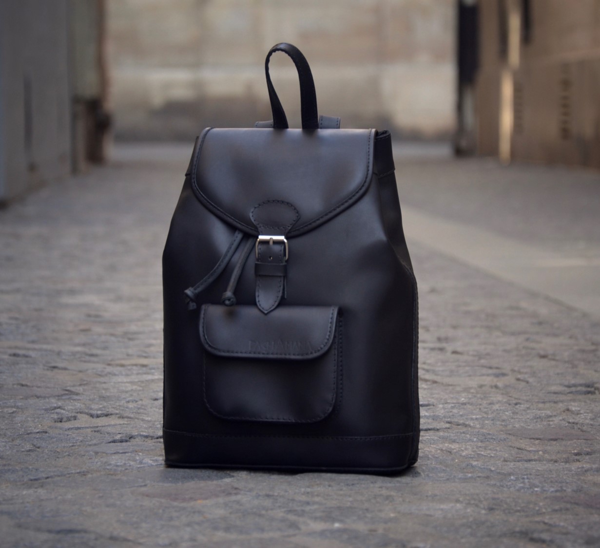 Sac à Dos Femme En Cuir Cliantha - Noir - Neuf Avec étiquettes - Style Pratique Et élégant