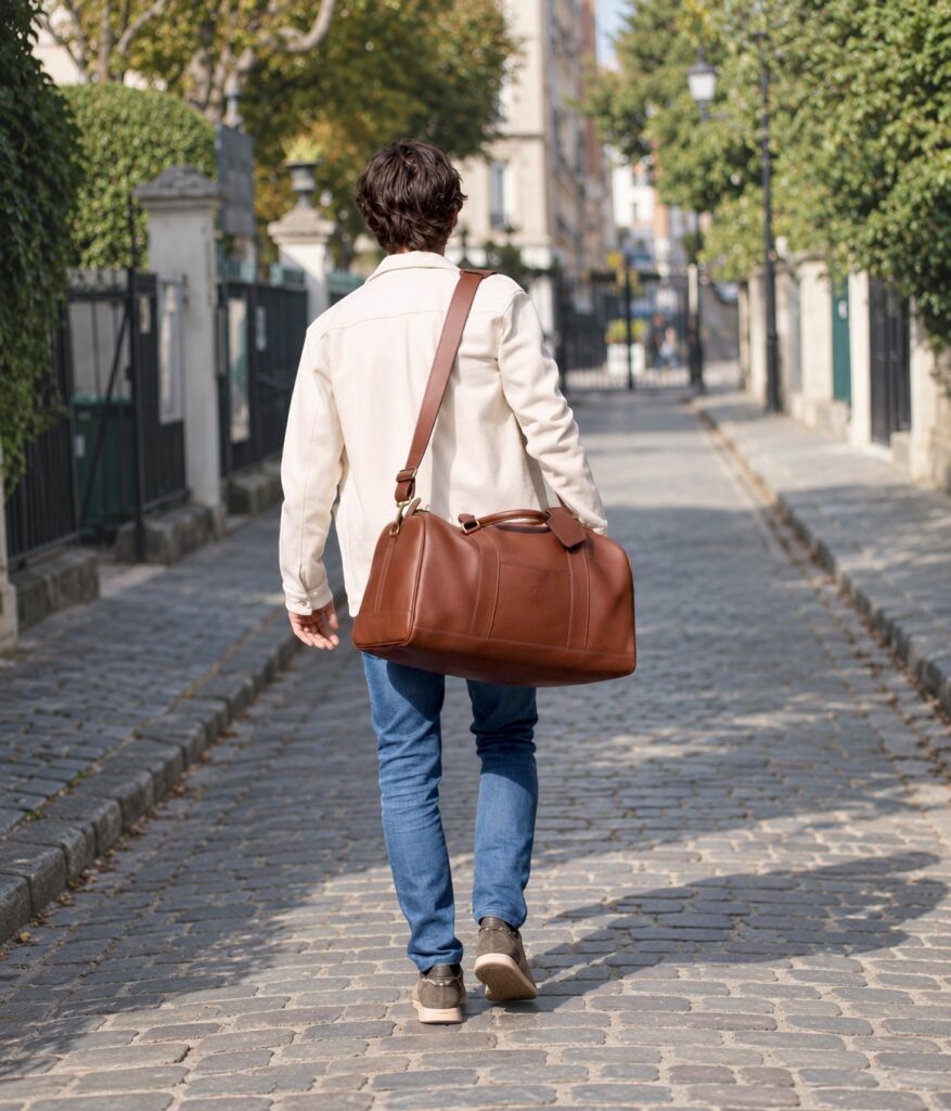 sac de voyage cuir homme