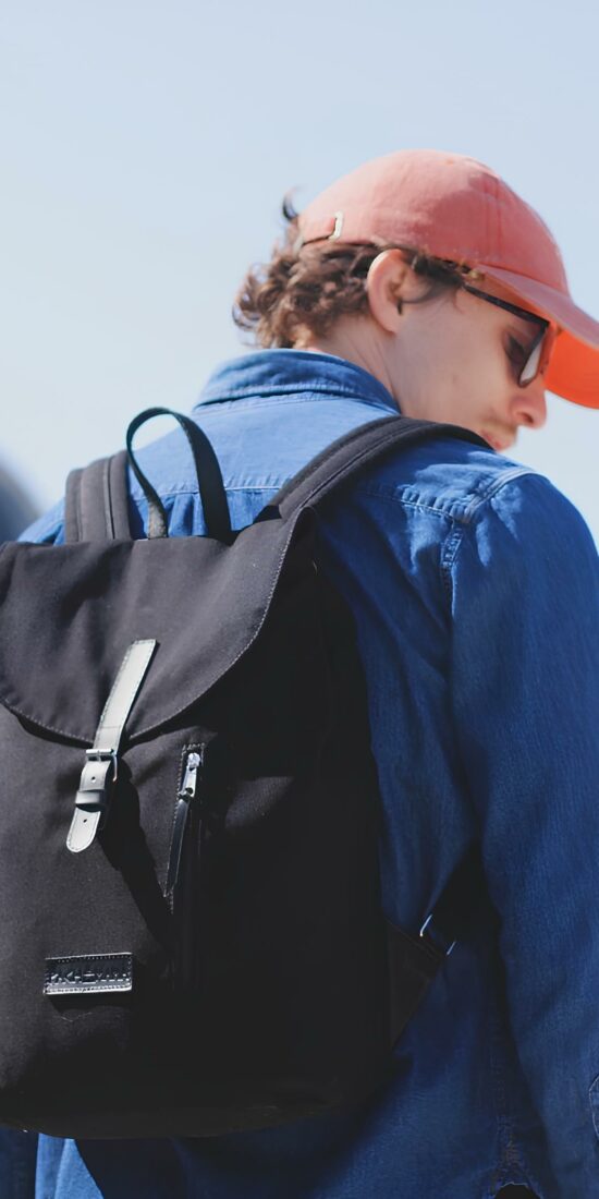 sac à dos noir homme hq