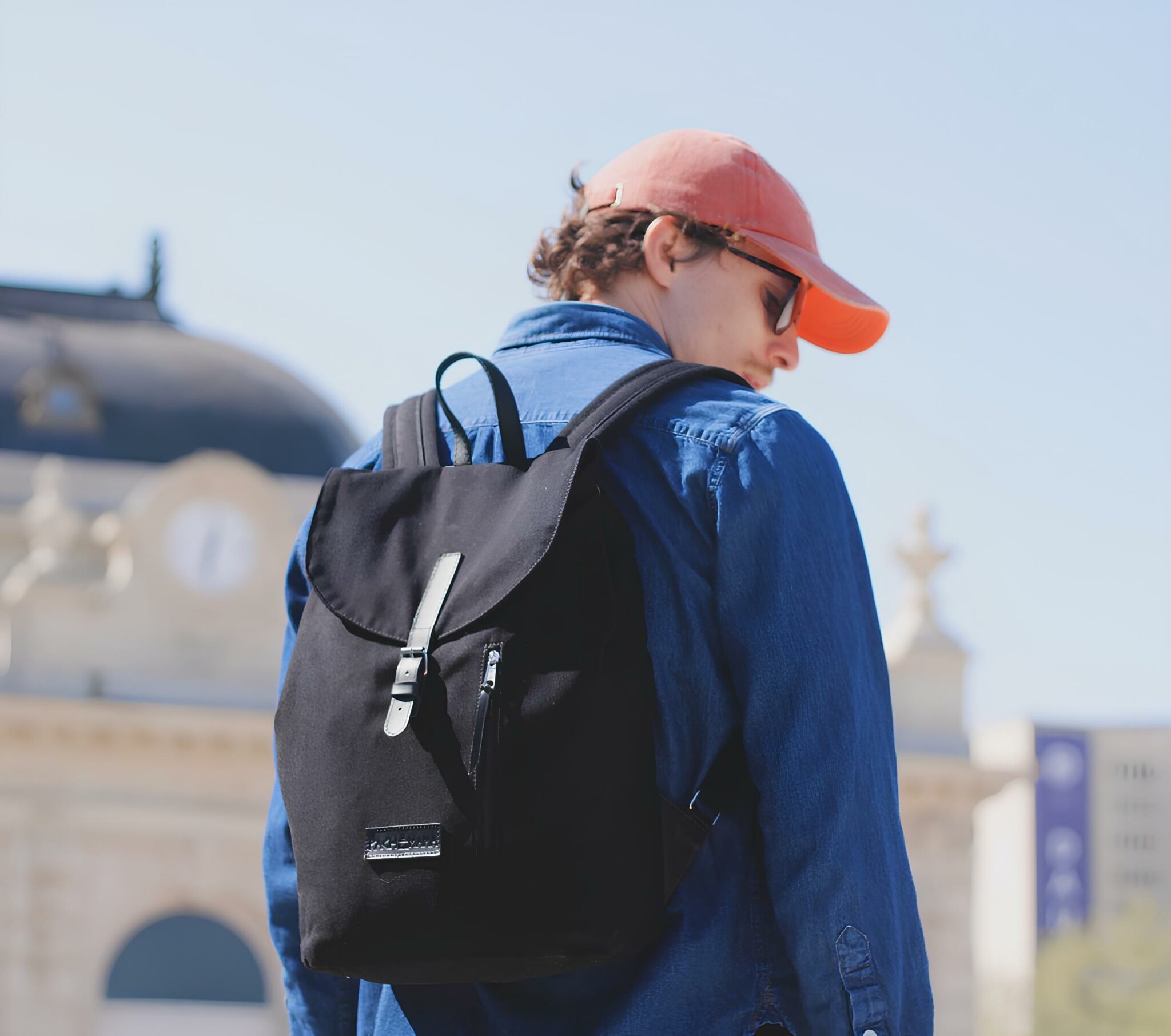 sac à dos noir homme hq