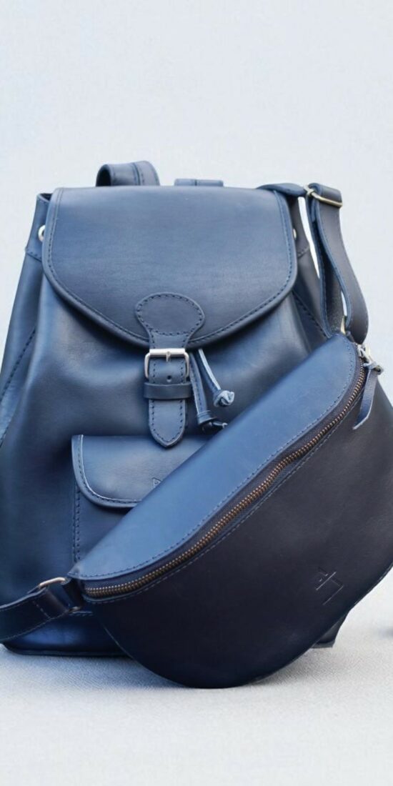 sac à dos cuir noir