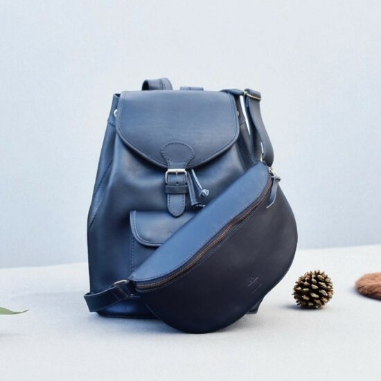 sac à dos cuir noir