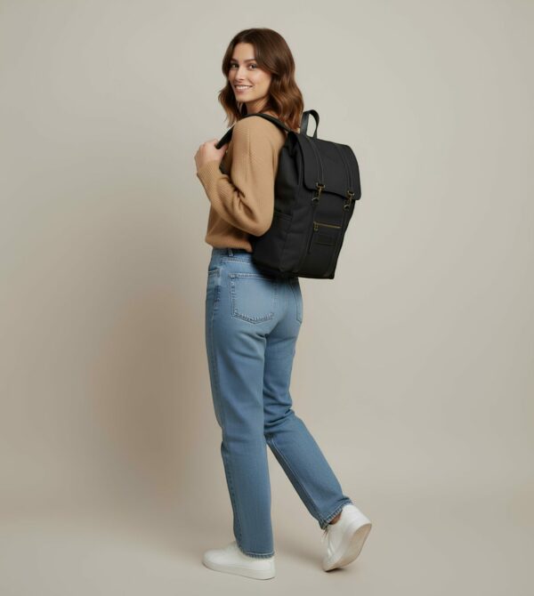 sac à dos noir femme hq