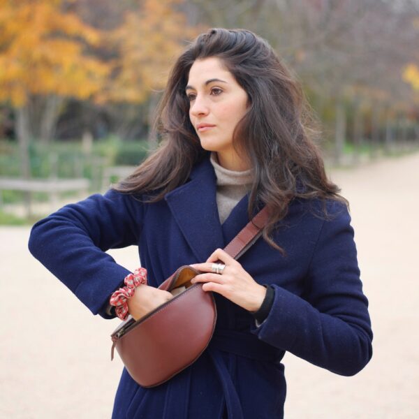 banane cuir femme