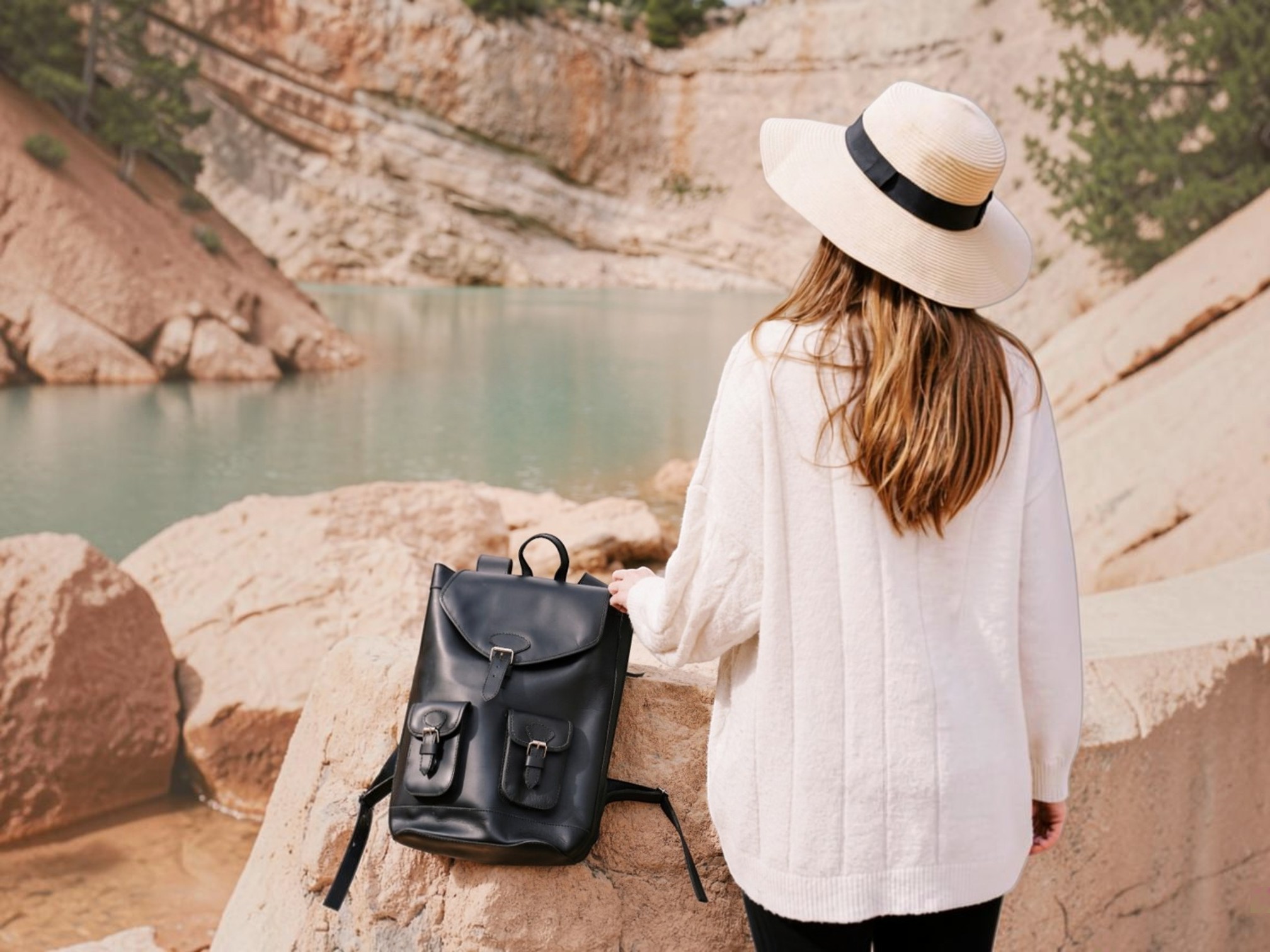 sac à dos cuir