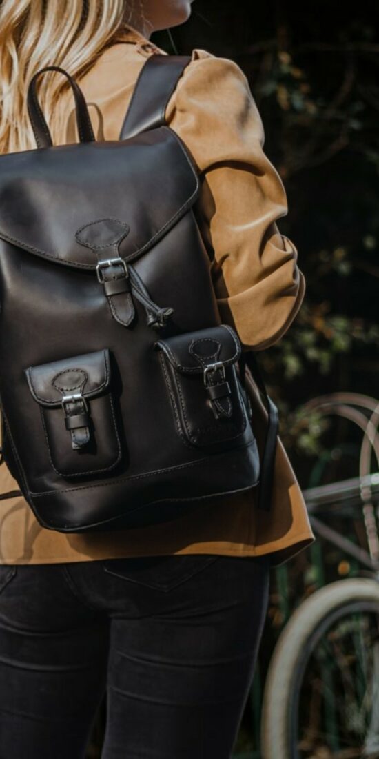 sac à dos cuir velo femme