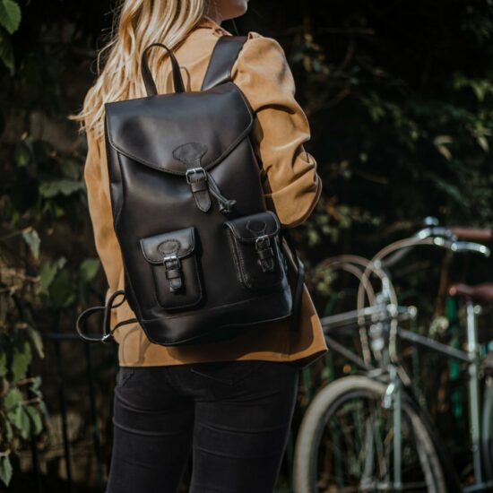 sac à dos cuir velo femme