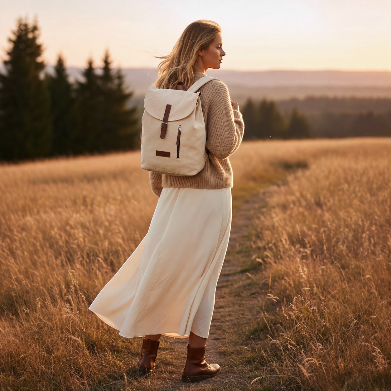sac à dos nature femme