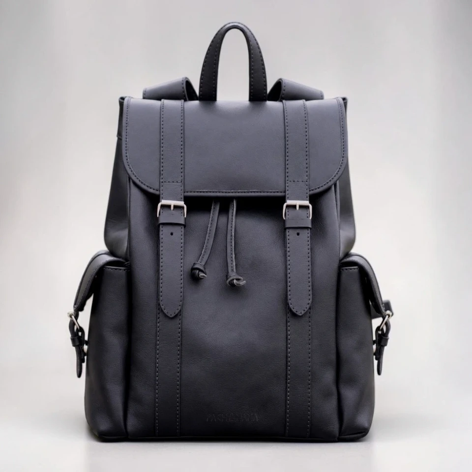 sac à dos cuir noir homme